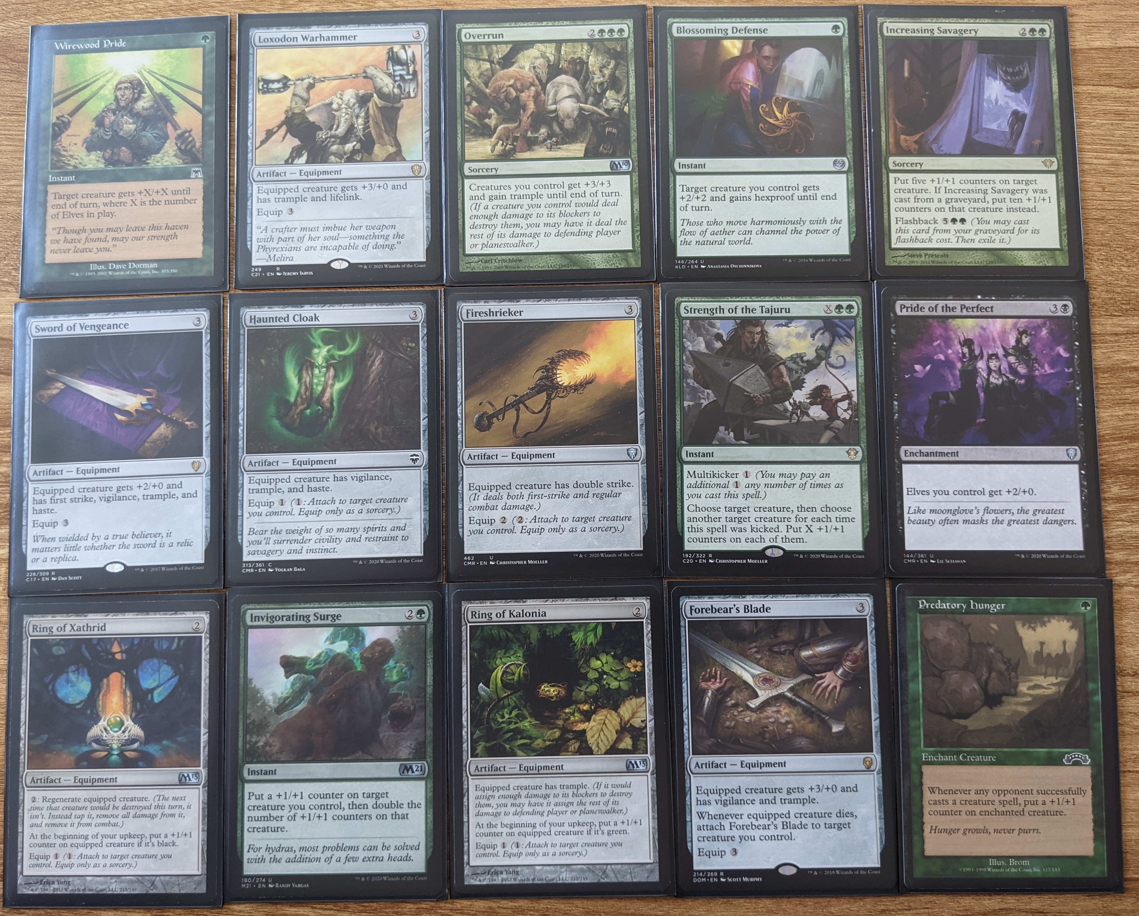 Lathril, Blade of the Elves - Elf EDH Deck (Custom 100 Card Commander Deck)